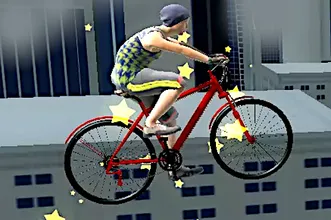 Bike Stunts of Roof